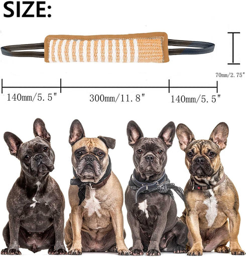 Dog Tug Toy Dog Toy Dog (hemp brown)...