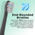 Replacement Flossing Toothbrush Heads, Compatible for WaterPick Sonic Fusion and Sonic Fusion 2.0, with Cyrstal Covers (Compact(3Packs), Black)...