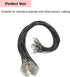 30Pcs 19" Black Necklace Rope 1.5mm Waxed Necklace Cord String for DIY Pendants Bracelet Necklace and Jewelry DIY Making with Lobster Claw Clasp...