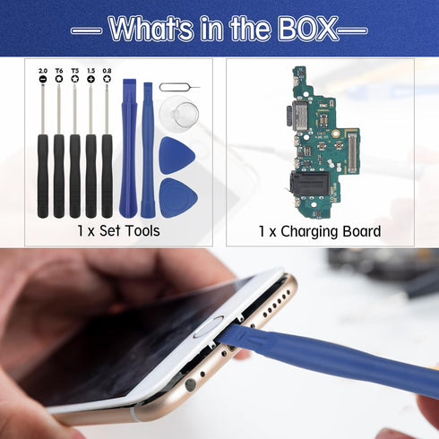 Dock Connector for Samsung Galaxy A52 5G A526U for Samsung A52 4G A525U USB Charging Port Flex Cable Replacement for Samsung A52 5G Charger Dock B...
