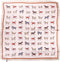 Square Scarf 1PC Retro Elegant Horse Print Silk Neck Scarf Women Square Hair Scarves Head Band Shawls Wraps Neckerchief Beach Sunscreen Headscarf...
