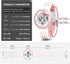 Digital Watch Womens Mens, 100M Waterproof Watch for Swimming Soft Double Injected Silicone Band, Unisex Sport Watches with Stopwatch Alarm Countd...