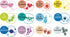 Kuretake Zig Clean Color Dot Pens Water Based Marker, 12 Colors Set (TC-6100/12V)...
