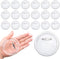 18 Pack 3 Inch/75mm Clear Button Badges Set Acrylic Design Button Badge Large Photo Buttons Pins Picture Acrylic Design for Office School Craft Su...