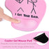 Funny Mouse Pad with Wrist Support,Pink Mouse Pad Ergonomic Mouse Pad with Comfortable Gel Wrist Rest Support, Non-Slip Base Mouse Pad for Home Of...