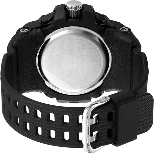 Military Men's Sports Analog Quartz Watch Dual Display Alarm Digital Watches with LED Backlight...