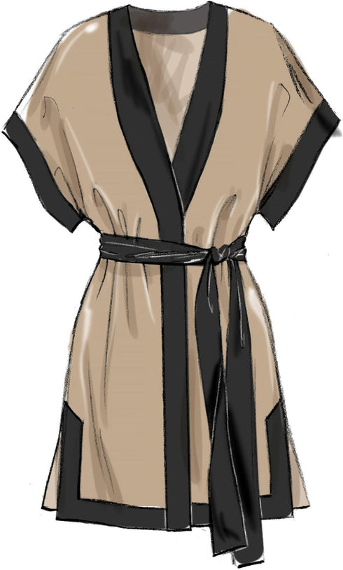 McCall's Pattern M7790 ZZ Misses' Jacket and Belt by Melissa Watson, Size L-XL-XXL...