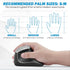 Wireless Vertical Ergonomic Mouse, Multi-Device(Bluetooth + 2.4G Connection), 4 Adjustable DPI, 7 Buttons Computer Mouse for PC, Laptop, Desktop, ...