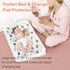 Baby Diaper Changing Pad, 21 5/8" x 31.5" Waterproof Changing Pad Liners - Reusable Soft and Absorbent Portable Changing Mat(Cloud1PCS)...