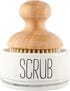Mud Pie Wooden Scrub Brush and Ceramic Base Set...