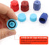 Taiss 59PCS Air Conditioning Valve Core Accessories Kit R12 R134a Refrigeration Tire Valve Stem Cores with Valve Core Rmover Tool HVAC AC System S...