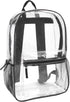 Trail maker Clear Backpack Heavy Duty with Padded Straps, Side Pockets for Kids, Boys, Girls, School, Stadium Approved Events...