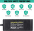 12V 10A Power Adapter Car Charger Converter,Car Cigarette Lighter Socket AC/DC Power Supply Adapter Transformer for Tire Inflator, Car Refrigerato...