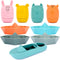 ArtCreativity Silicone Bath Toys for Babies - Set of 9 Mold Free Bath Toys - Bathtub Toys with 4 Animal, 4 Boat, and 1 Speedboat Design - Easy to ...