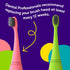 BURSTkids Electric Toothbrush Replacement Heads 3-Pack, Pink - Ultra Soft Bristles for Deep Clean – Perfect Fit with BURSTkids Sonic Kids Toothbru...