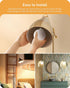 EDISHINE 4 Pack G25 LED Globe Light Bulbs CRI90+, Vanity Light Bulbs for Bathroom 5W Equivalent 25W 2700K Warm White 450LM, Globe Light Bulbs Over...