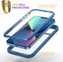 Diaclara Designed for iPhone 13 Case, Full Body Rugged Case with Built-in Touch Sensitive Anti-Scratch Screen Protector, Soft TPU Bumper Case for ...