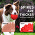 Apasiri Dog Balls Squeaky Dog Toys for Large Dogs, Dog Toys for Aggressive Chewers, Tough Spiky Dog Ball, Dog Ball, Floatable Rubber Pet Toys for ...