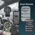 Wireless Bluetooth Media Remote Button,Waterproof Phone Bluetooth Remote Controller for Driving,Cycling,Steering Wheel Control Button for Phone Bl...