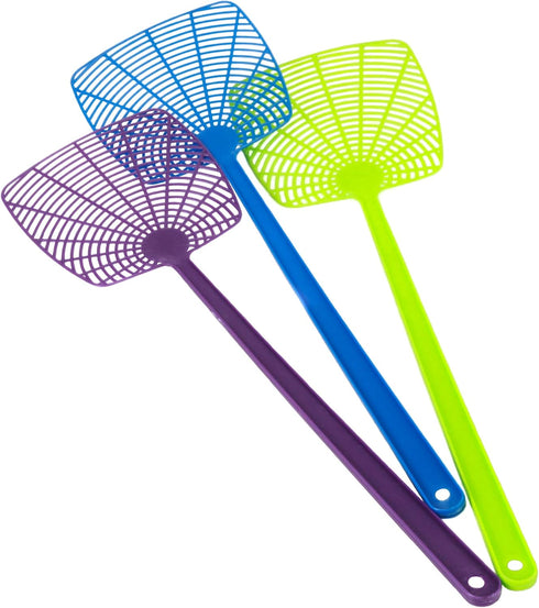 Chef Craft 21545 Select Plastic Fly Swatter, 18 inch, Color May Vary...