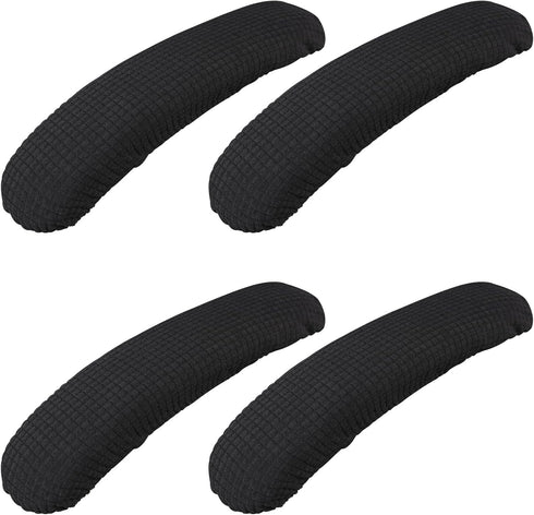 2 Pairs Office Chair Arm Covers, Armrest Slipcover Pads, Removable Office Chair Cover, Chair Arm Pads Arm Protectors, Office Removable Arm Rest Co...