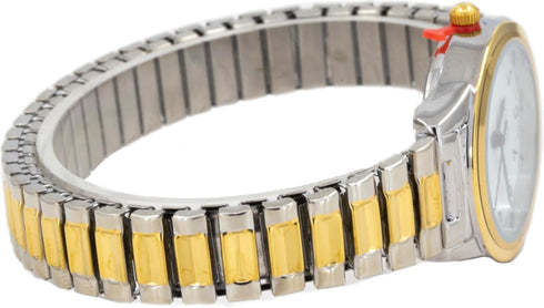 Women Classic Stretch Band Easy-to-Read Watch(Doesn't Fit Small Wrist)...