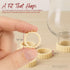 Biedermann & Sons Votive Rubber Gaskets for Peg Candle Holders, Tan...
