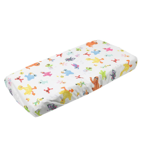 Premium Knit Changing Pad Cover by Copper Pearl: Soft, Stylish, and Universal Fit for All Standard Diaper Changing Pads, Trendy Design Changing Pa...