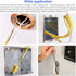 11ft Multi-function Fiberglass Duct Rodder Wire and Cable Pulling Kit Electrical Fish Tape Cable Puller Cable Rods With Hook And Hole In Tube Blue...