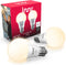 innr E26 Smart LED Bulb White, Zigbee Light Bulb, Works with Philips Hue*, Amazon Echo (4th Gen), and SmartThings, 830 Lumen, A19 Dimmable, 2-Pack...