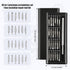 49 in 1 Precision Screwdriver Set, Professional Tiny Screwdriver Kit Small Screwdriver Set Reliable Magnetic Repair Tool Kit for Phone Computer La...