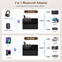 Bluetooth 5.3 Transmitter for TV, aptX Low Latency HD Bluetooth Receiver for Home Stereo, Bluetooth Audio Adapter for 2 Headphones, AUX/RCA Blueto...