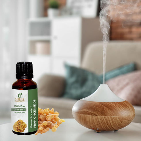 Frankincense Essential Oil 118 ML (4 Fl. Oz) | 100% Pure Natural Undiluted Uncut Therapeutic Grade Boswellia Carteri Essential Oil...