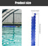 Pool Skimmer,Hands Free Pool Leaf Skimmer,Work with Most Skimmer Systems on above-Ground and in-ground Pools,6.7 Inches to 4 Inches (Blue)...