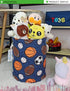 LANGYASHAN Laundry Basket Canvas Collapsible Organizer Storage Basket for Boys Girls Laundry Hamper Toy Bins Gift Baskets Bedroom Clothes Children...
