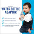 Baby Buddy AquaSip Silicone Water Bottle Spout Adapter, Spill Proof, Reusable, and BPA Free, White, 2 Pack...
