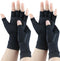2 Pairs Copper Arthritis Gloves for Carpal Tunnel Pain Relief, Compression Gloves to Alleviate Hand Pain, Swelling, Fingerless Computer Typing Glo...