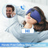 Sleep Headphones, 3D Bluetooth Sleep Mask, LIGHTIMETUNNEL Washable Sleeping Headphones with Ultra Thin Stereo Speakers Microphone Hands Free for I...