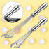 2 Pieces Stainless Steel Mini Ball Whisk 10-Inch and 12-Inch, Egg Beater Manual Mixer Whisk for Sauces Cream Cooking Blender...