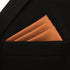 S&W SHLAX&WING Neckties for Men Wedding Tie and Cufflinks Orange Pumpkin Extra Long Matching Pocket Square...