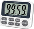 XREXS Digital Kitchen Timer, Magnetic Countdown Up Cooking Timer Clock with Large LCD Display, Adjustable Volume, Loud Alarm & Strong Magnet Class...