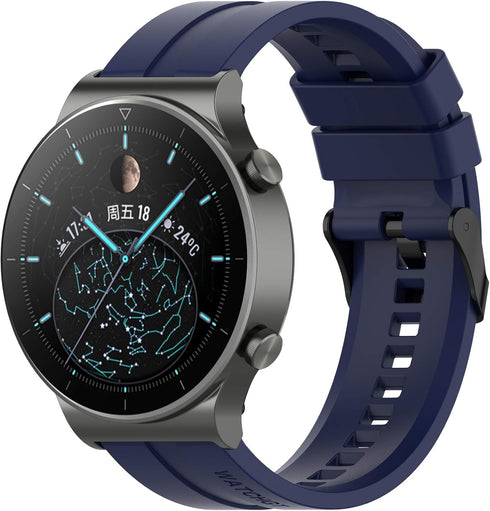 FitTurn 7pack Bands Compatible with MASVVPI ip 68 smart watch 1.9inches Replacement Straps Silicone Bands Bracelet Watch band Accessory Band for M...