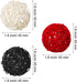 Yaomiao 15 Pieces Wicker Rattan Balls Decorative Orbs Vase Fillers for Craft, Party, Wedding Table Decoration, Aromatherapy Accessories, 1.8 Inch ...