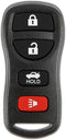 KeylessOption Key Fob for 2002 2003 2004 2005 2006 2007 2008 2009 2010 2011 2012 2013 2014 2015 2016 2017 Nissan Altima Maxima Sentra Infiniti Rem...