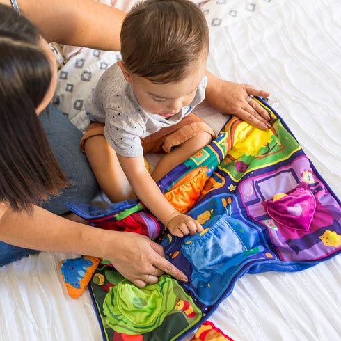 Educational Insights Bright Basics Snuggly, Storybook Blanket, Toddler Toys, Ages 2+...