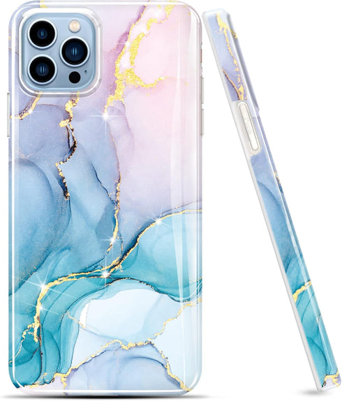 luolnh Compatible with iPhone 11 Pro Case for Girl Women,Gold Glitter Sparkle Marble Cute Design Shockproof Soft Silicone Rubber TPU Bumper Cover ...