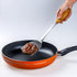 Deiss PRO Metal Spatula with Comfortable Wooden Handle - Kitchen Turner for Scraping, Turning Meat, Mixing Scrambled Eggs - Heat Resistant, Fish, ...