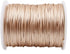Promise Babe Gold Satin Rattail Cord for Baby Teething Necklace 75m DIY Teether Craft Supplies Line...