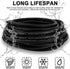 M12 Sensor Connector Aviation Cable - Male 4 pin Straight 6.5Ft/2M Aviation Socket Waterproof Electrical Cable for Industrial Automation Control,F...