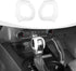 Gear Shift Knob Trim Cover Compatible with 2021-2023 Ford Bronco Interior Accessories, White...